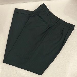 Adolfo double pleated pants 32/30 blue